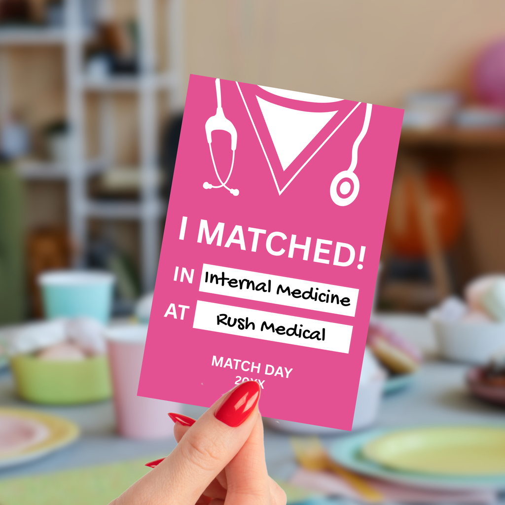 Match Day Residency Party Sign