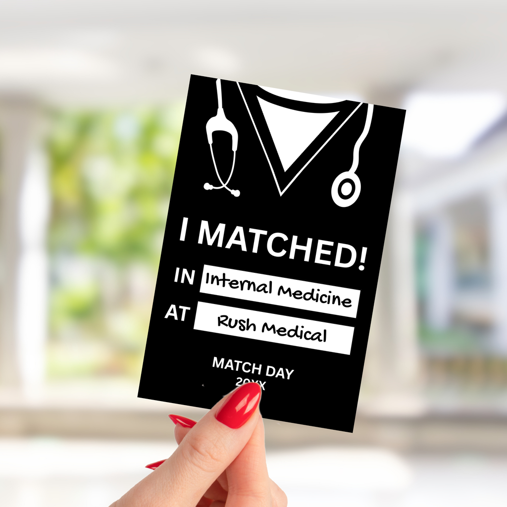 Match Day Residency Party Sign