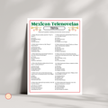 Mexican Telenovela Trivia Game