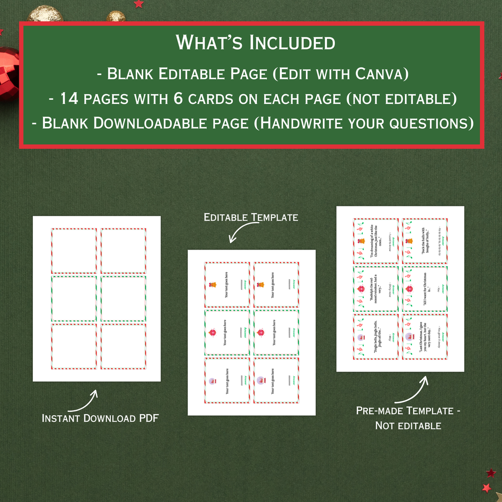 Christmas Finish The Lyrics Game