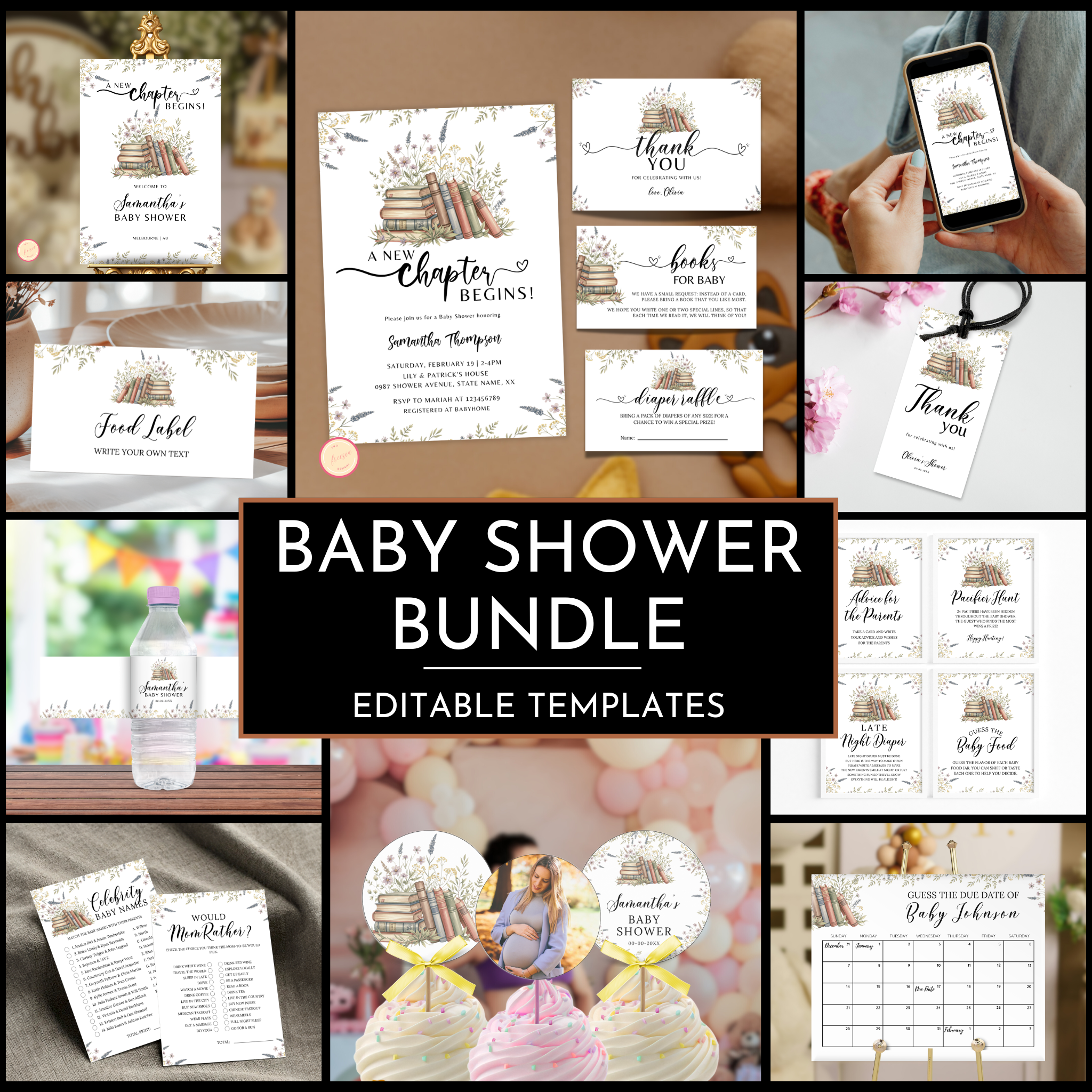 Storybook Baby Shower Bundle