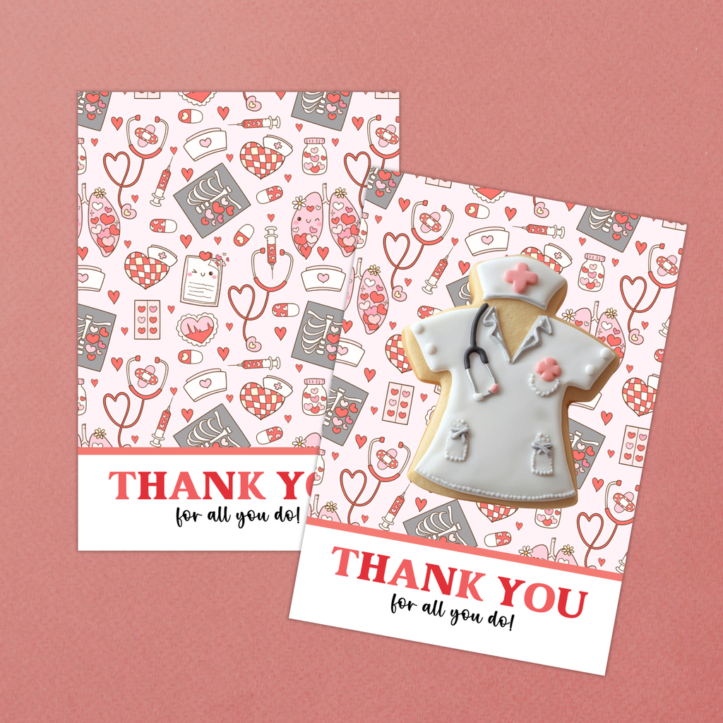 Nurse Appreciation Cookie Card