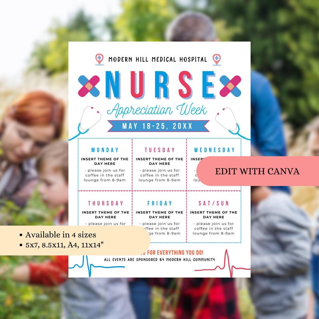 Nurse Appreciation Week Flyer