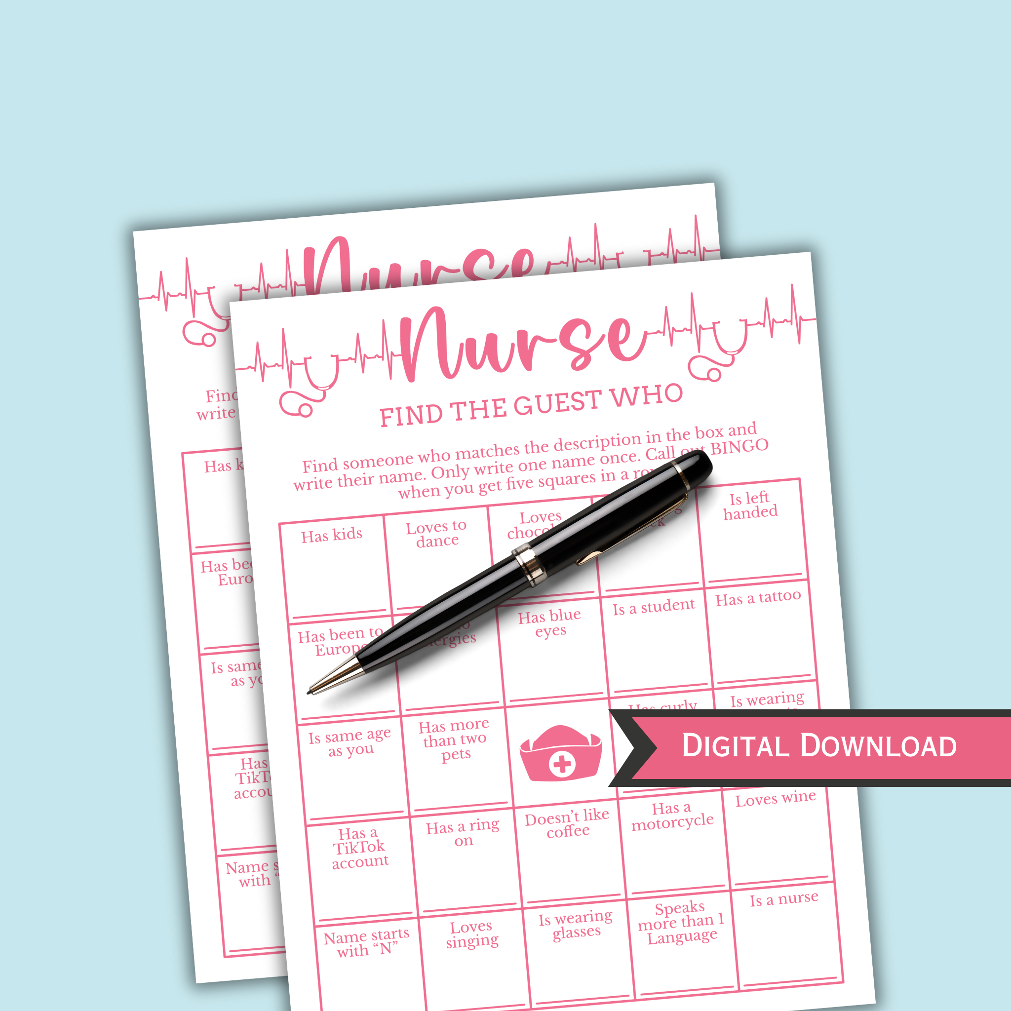 Nurse Find the Guest Game