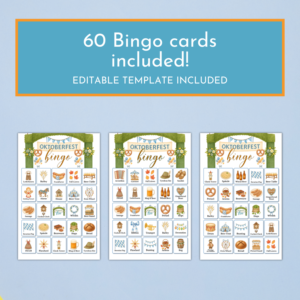 Oktoberfest Party Game Bundle
