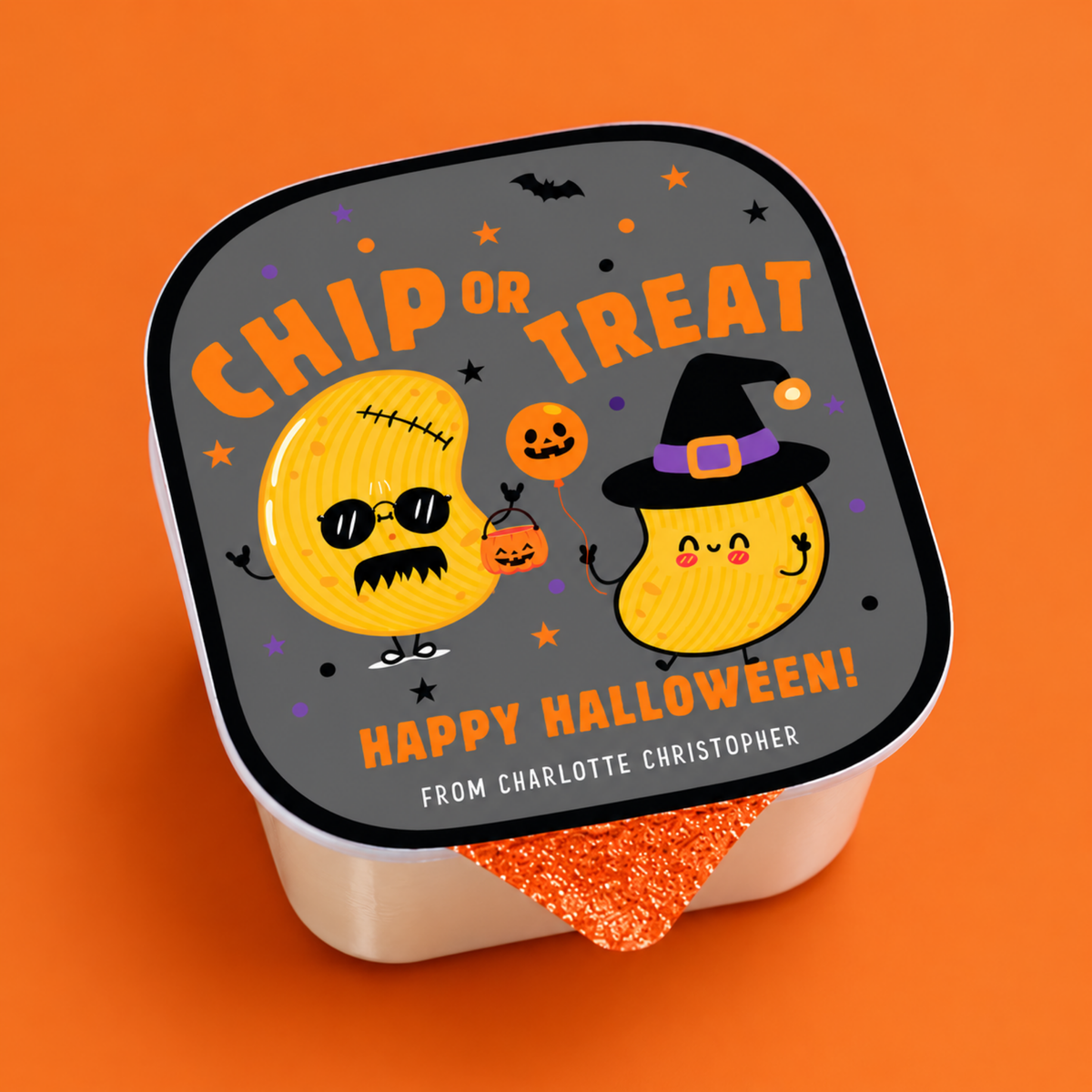 Halloween Potato Chip Label - Chip or Treat