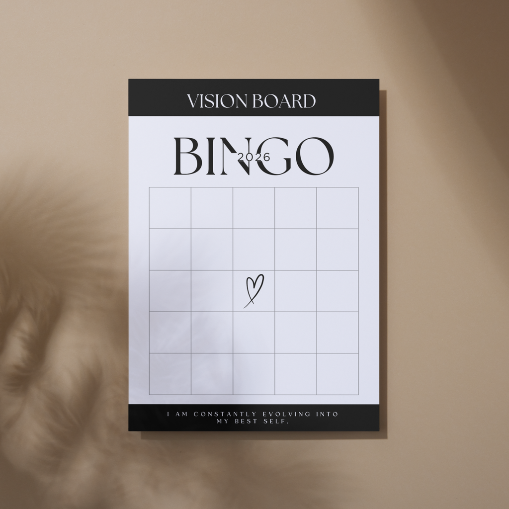 2026 Vision Board Bingo