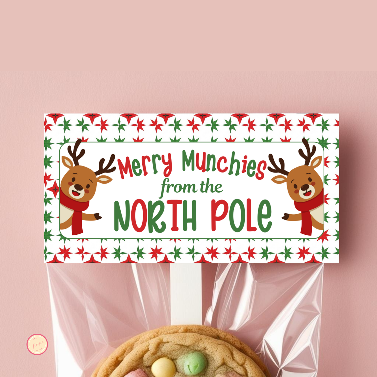 Merry Munchies Bag Topper