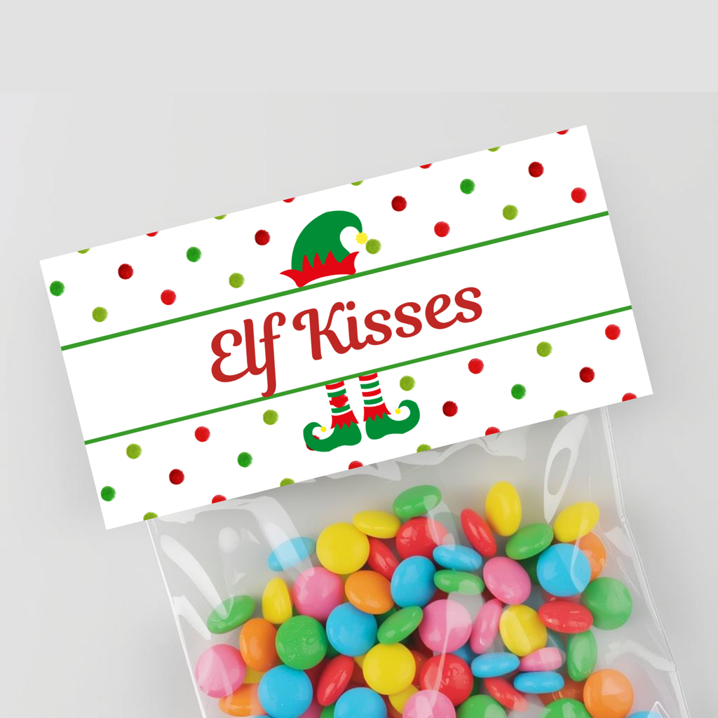 Elf Kisses Bag Topper 02
