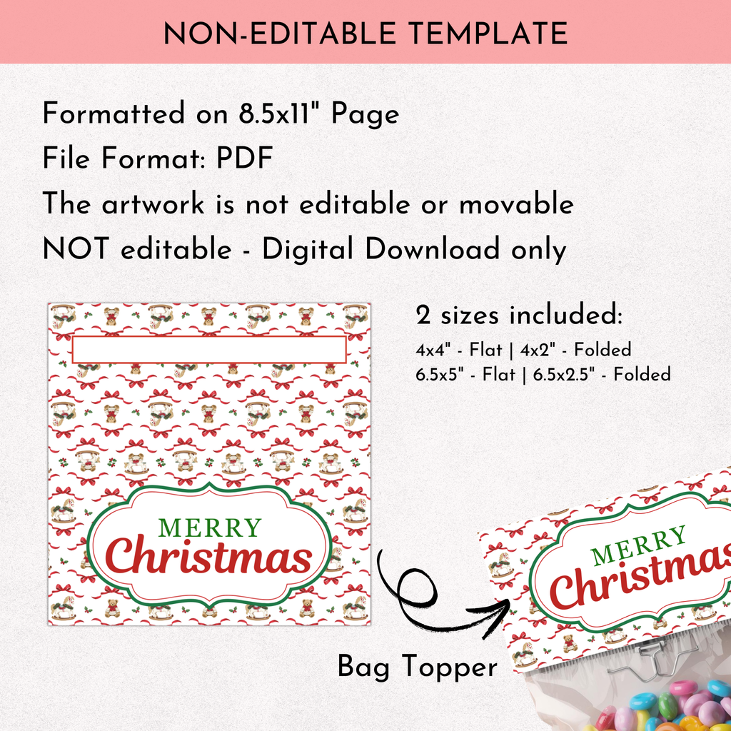 Christmas Bag Topper 03