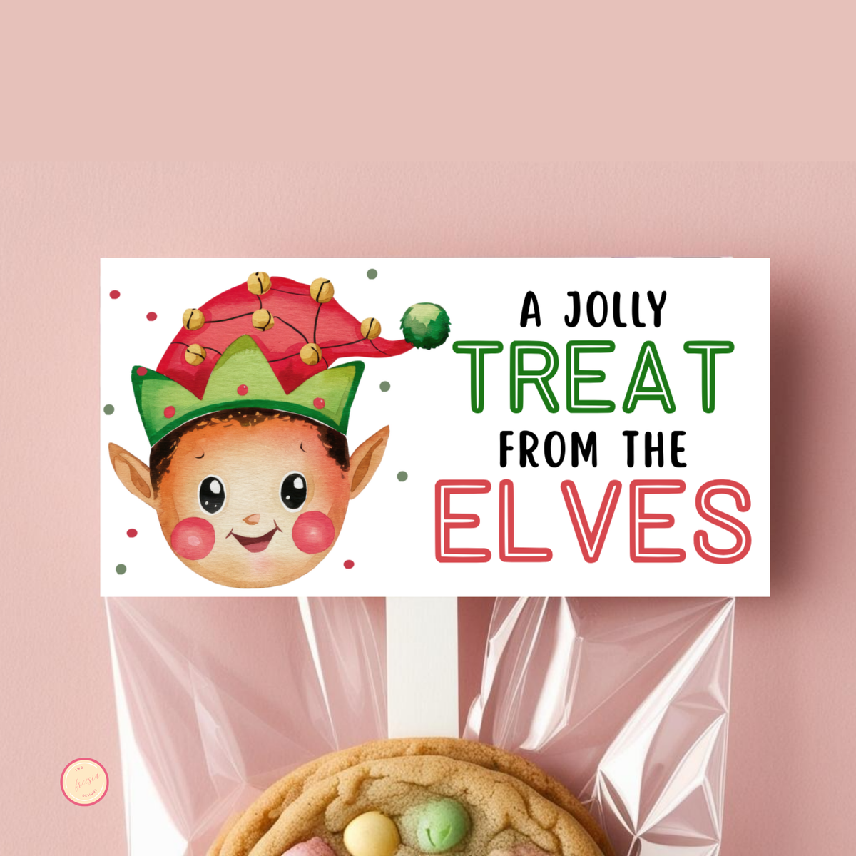 Christmas Bag Topper - Elf