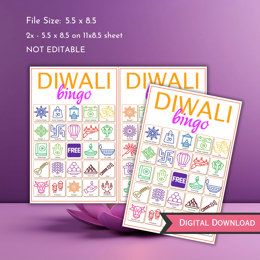Diwali Bingo Game