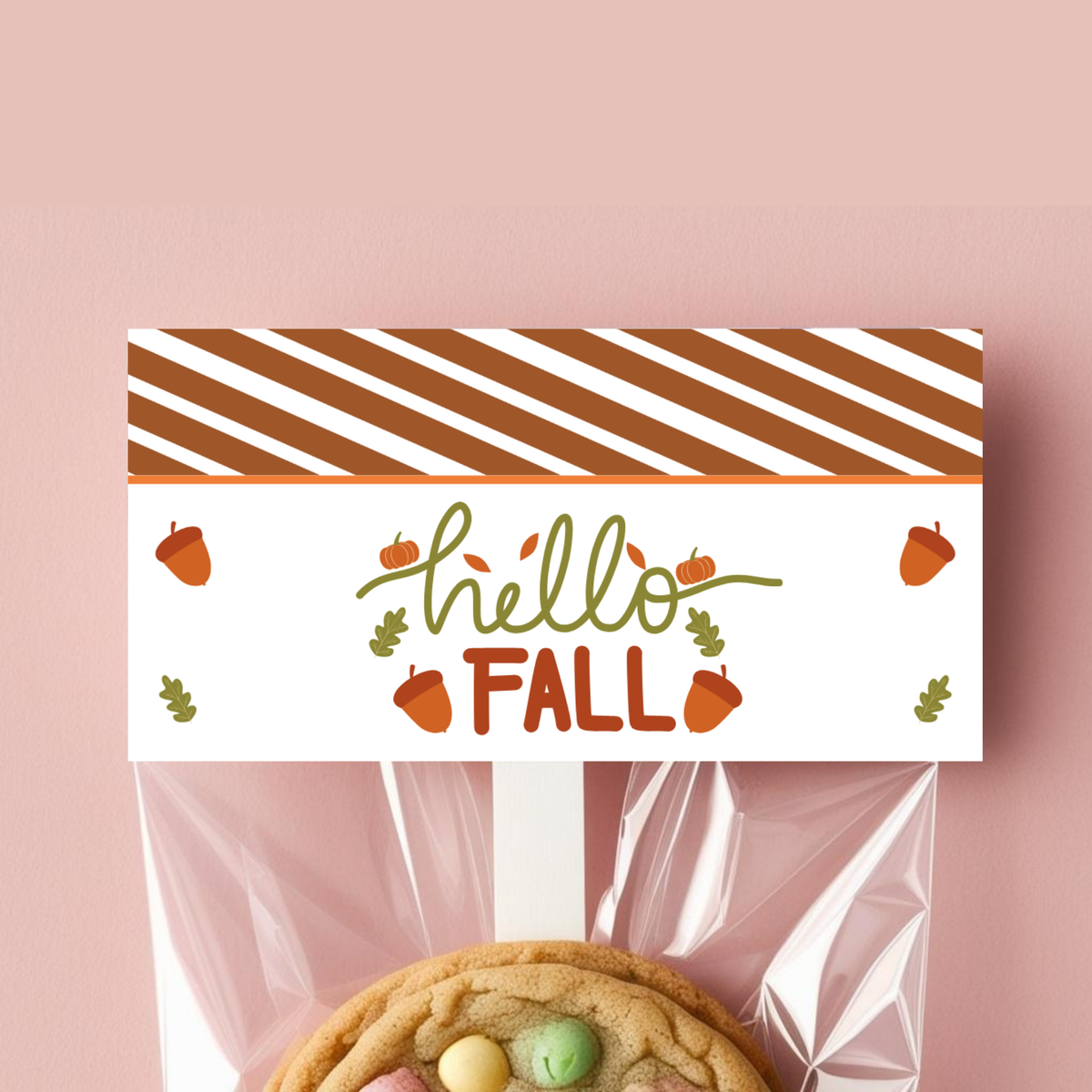 Hello Fall Bag Topper