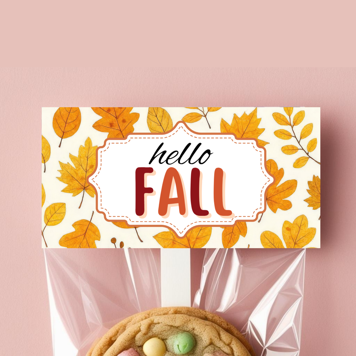 Hello Fall Bag Topper