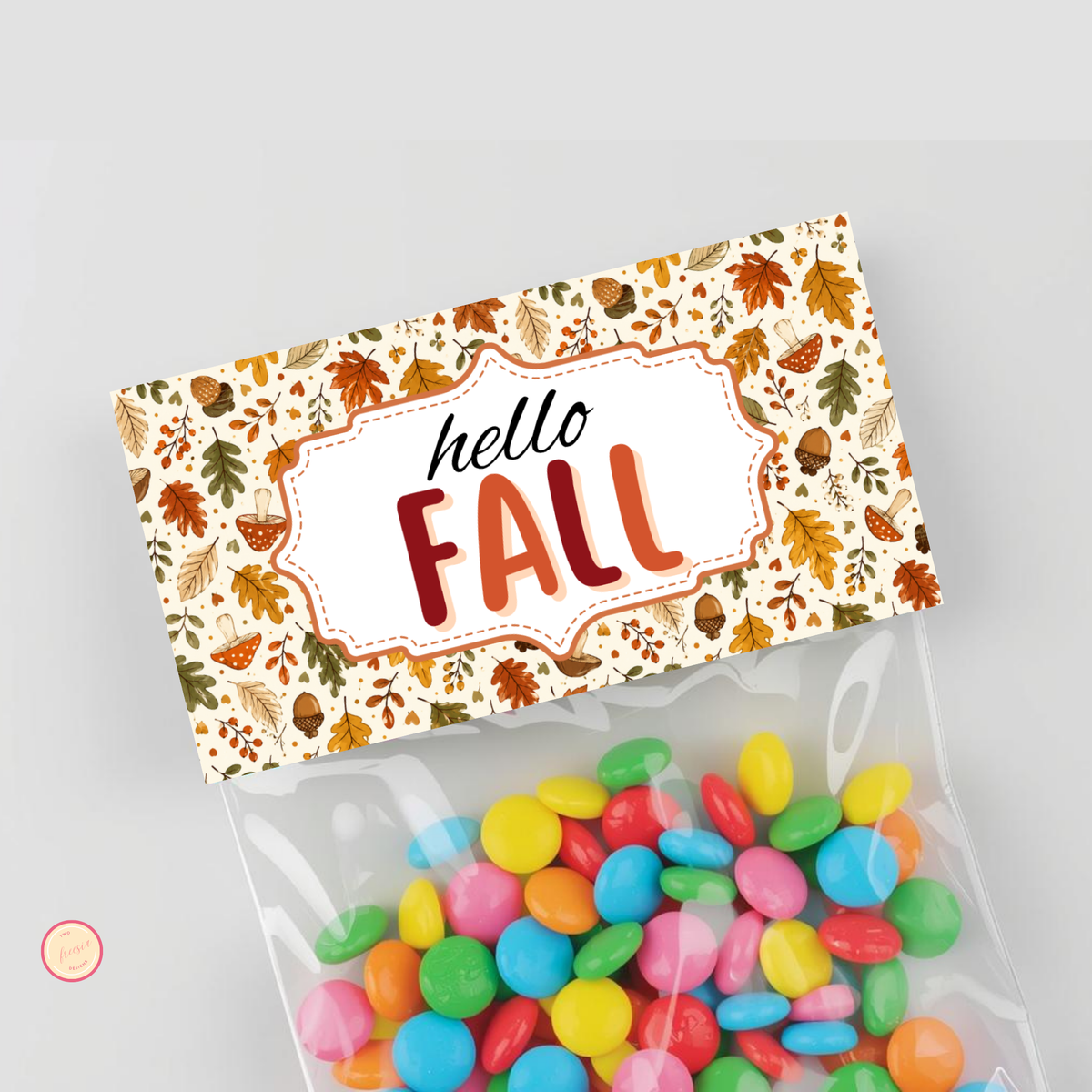 Hello Fall Bag Topper