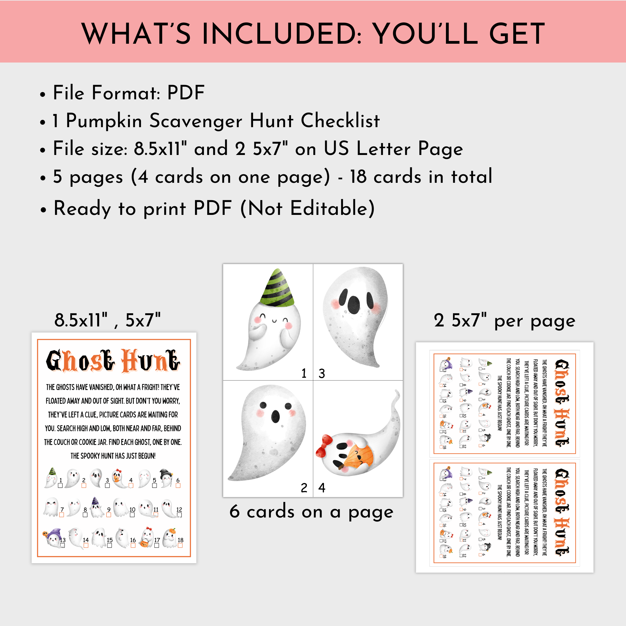 Ghost Scavenger Hunt