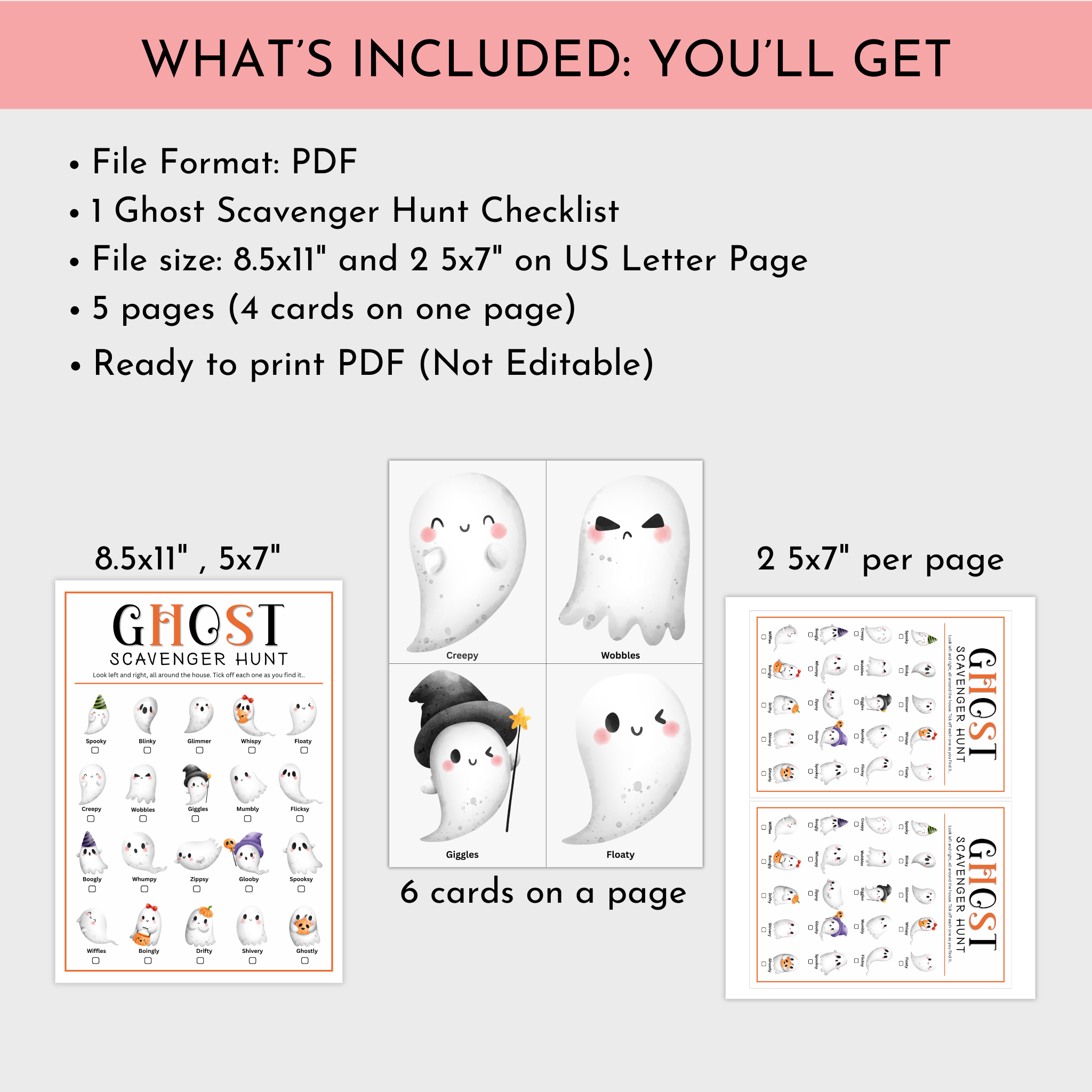Ghost Scavenger Hunt