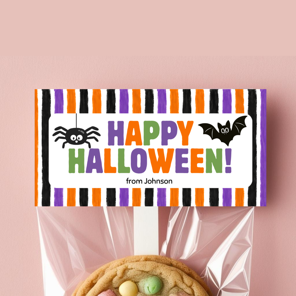 Happy Halloween Bag Topper