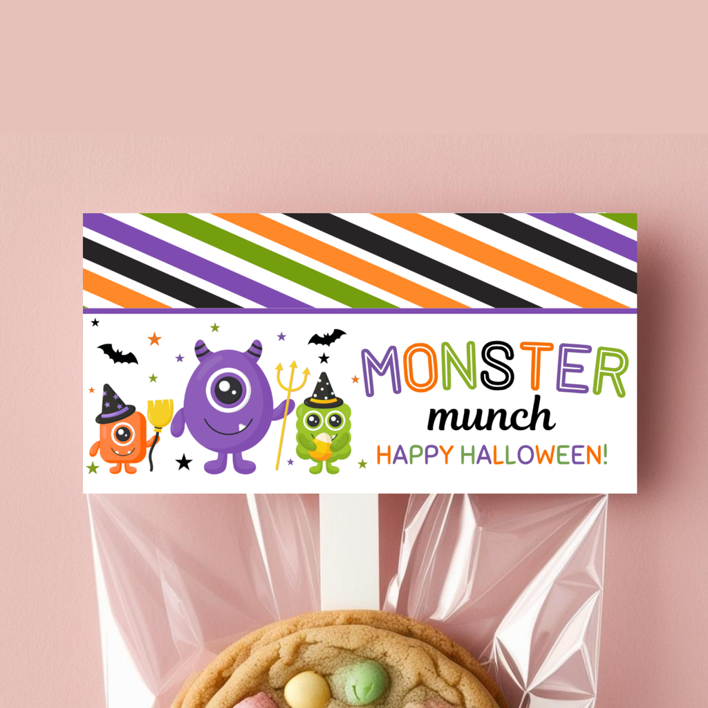 Monster Munch Bag Topper - 01