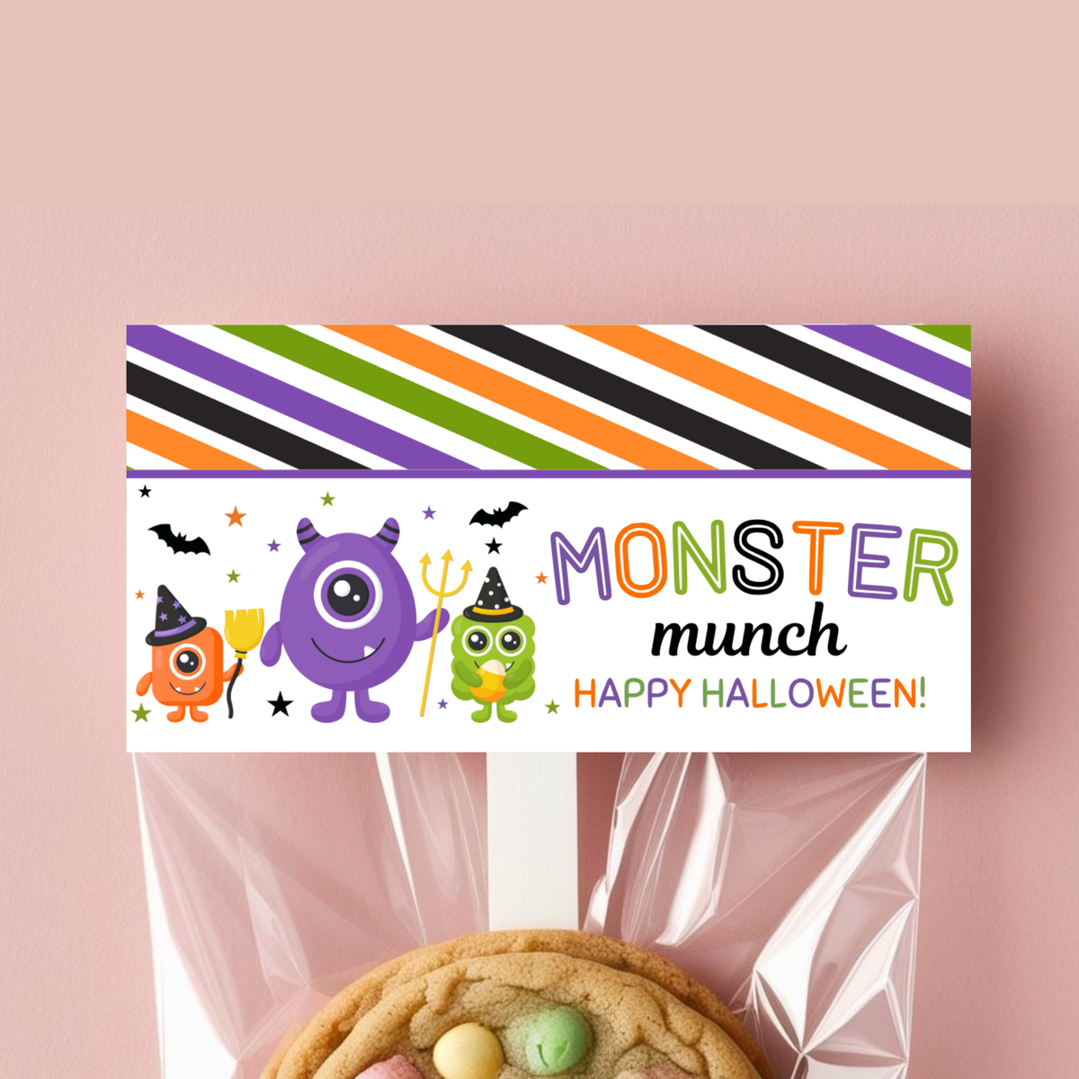 Monster Munch Bag Topper - 01