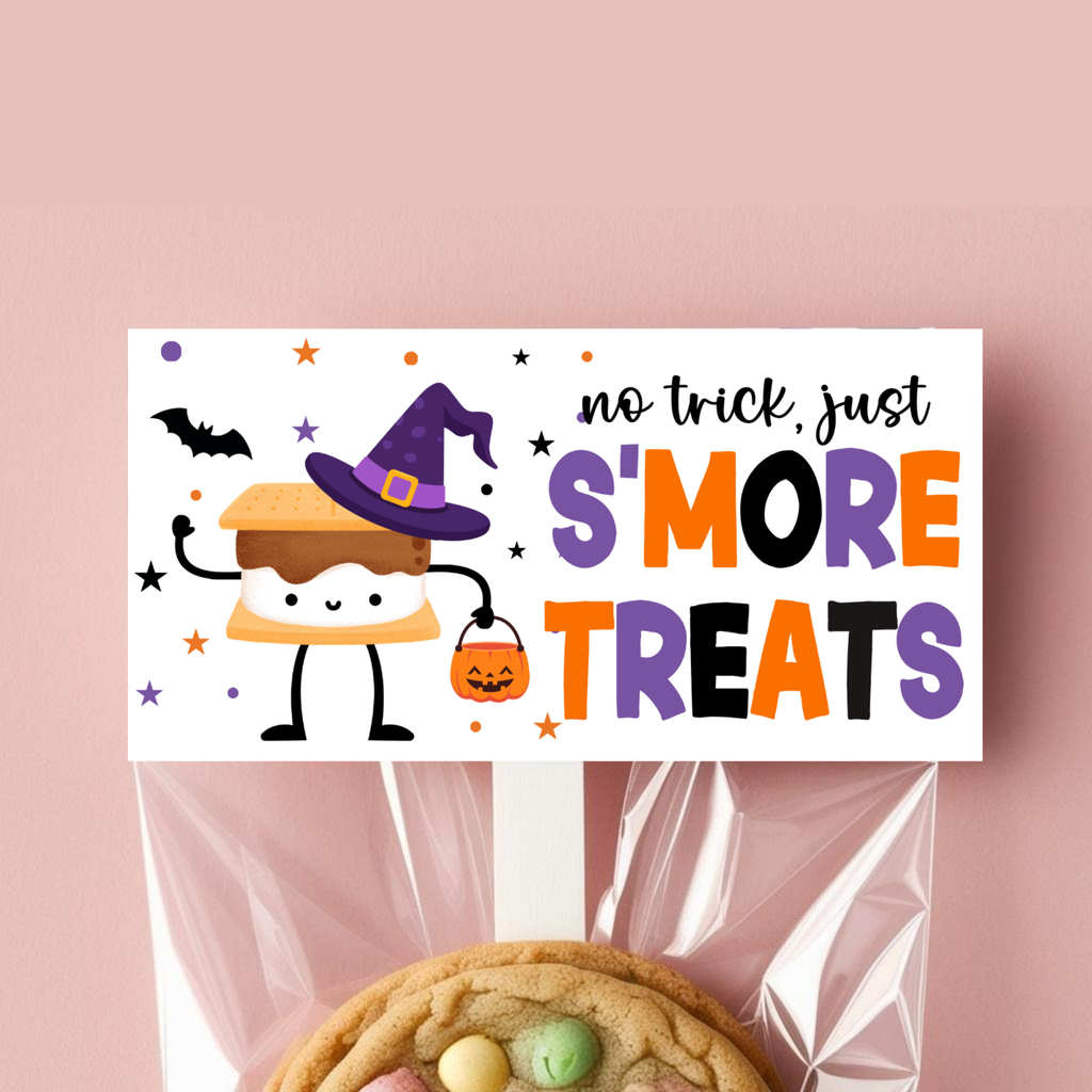 Halloween S'mores Bag Topper