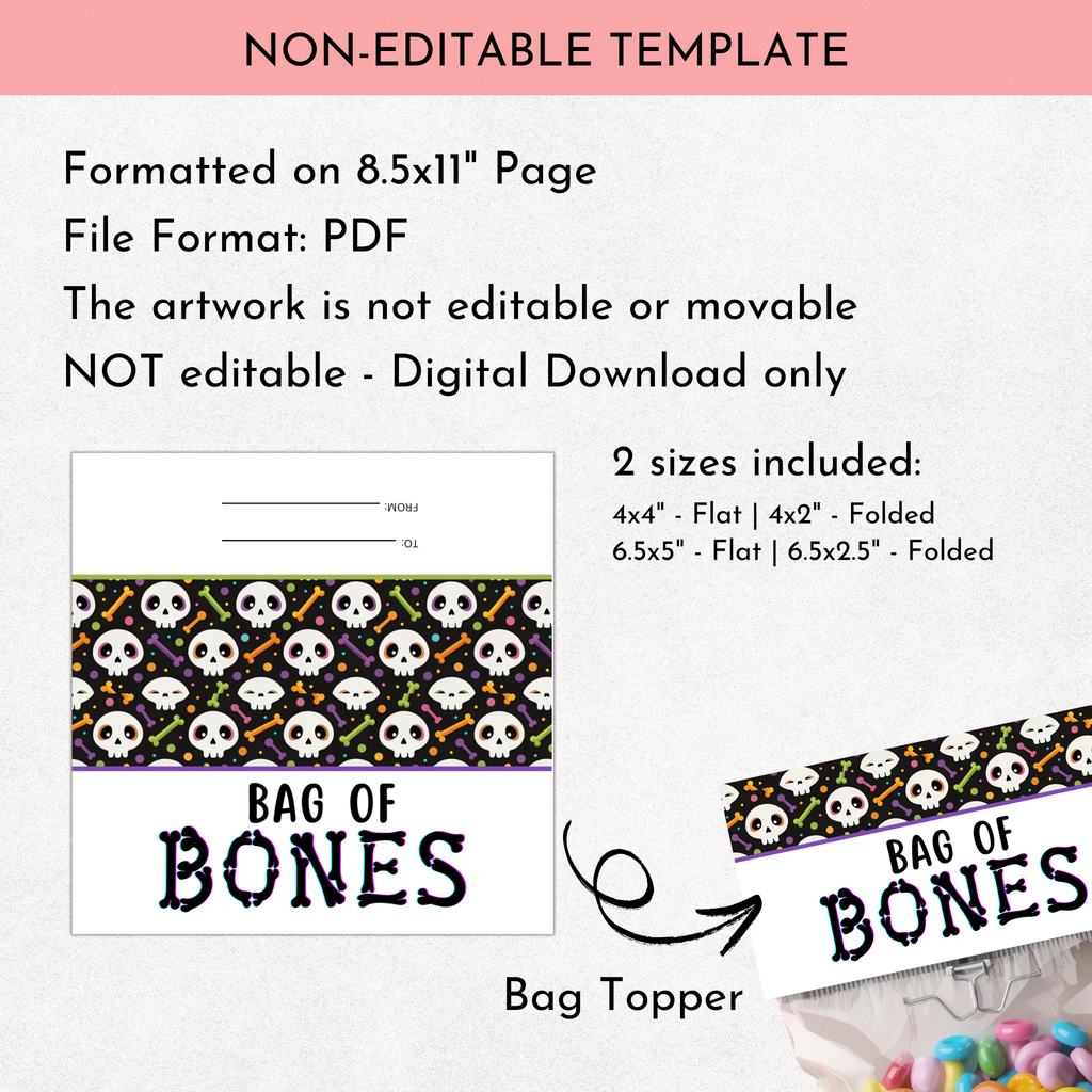 Bag of Bones Bag Topper
