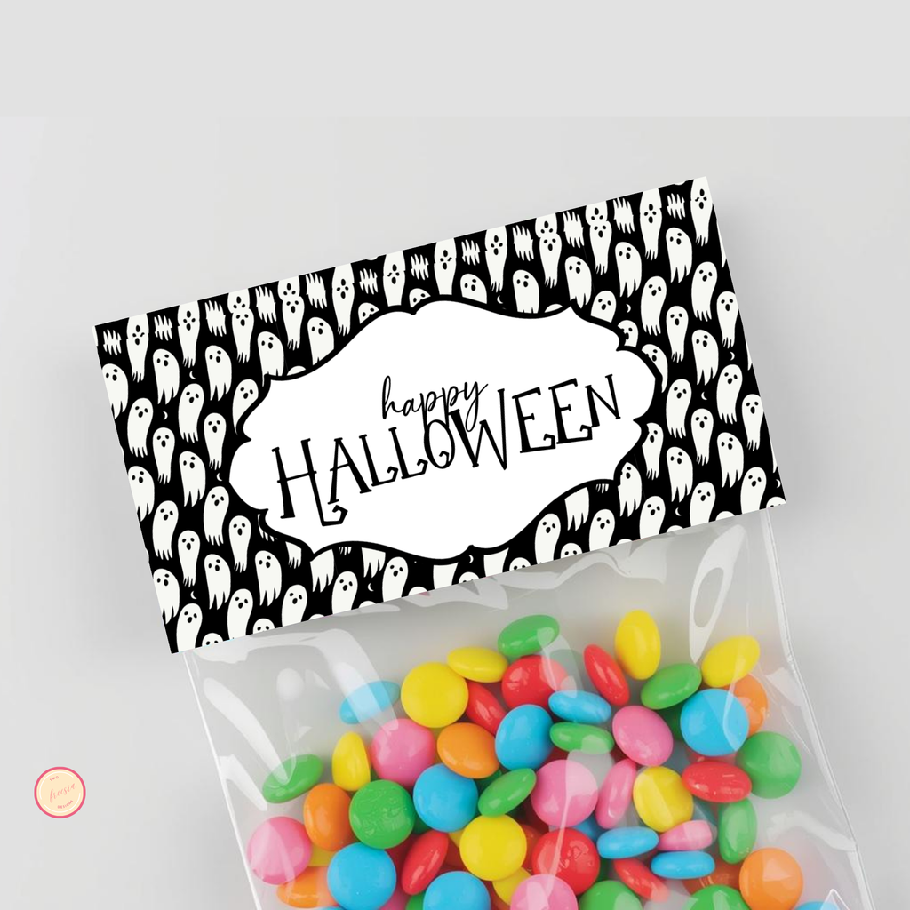 Halloween Bag Toppers - Black