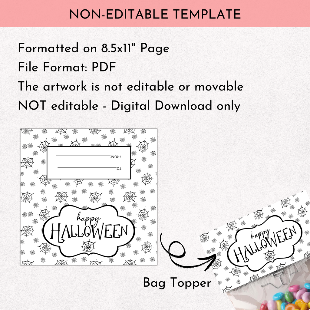 Halloween Treat Bag Toppers - 03