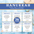 Hanukkah Who Am I Game