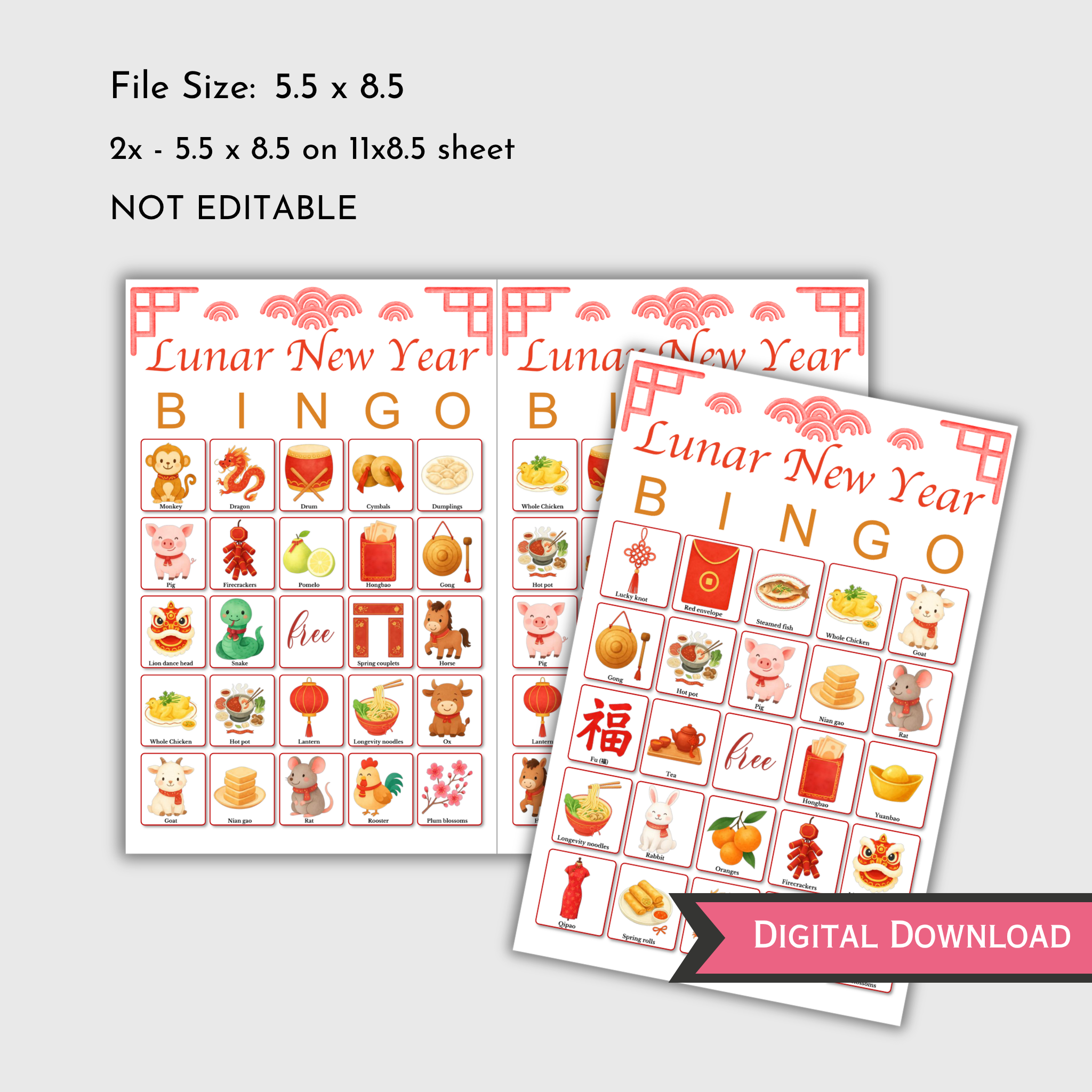 CNY Bingo Game