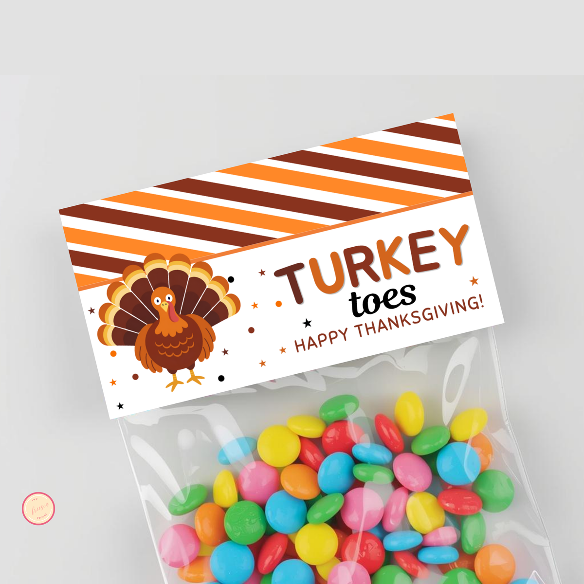 Thanksgiving Bag Topper | 07