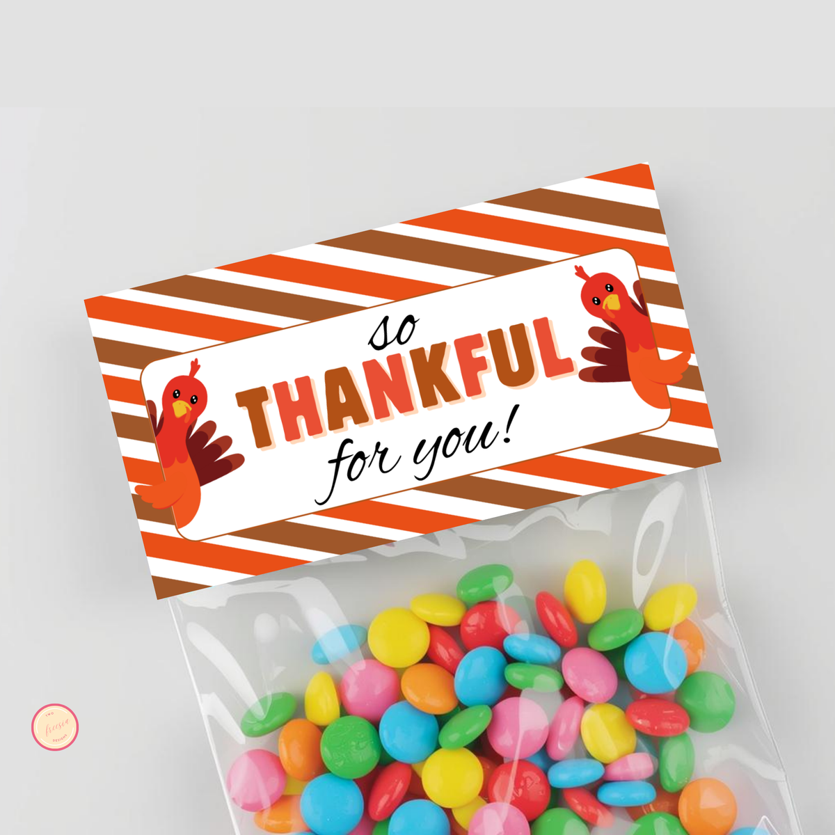 Thanksgiving Bag Topper | 05