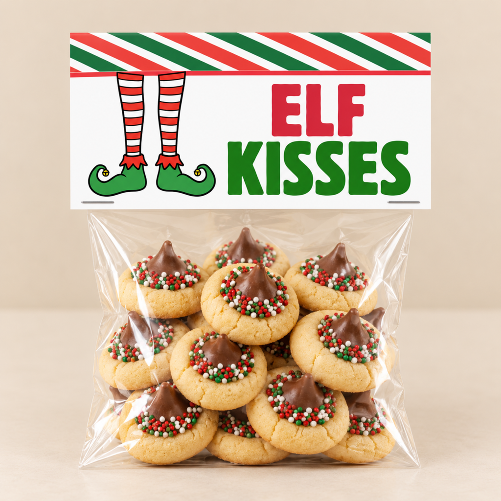 Elf Kisses Bag Topper 04