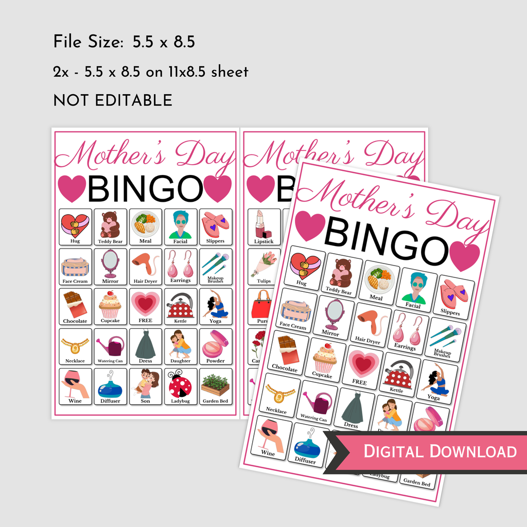 Mother's Day Bingo