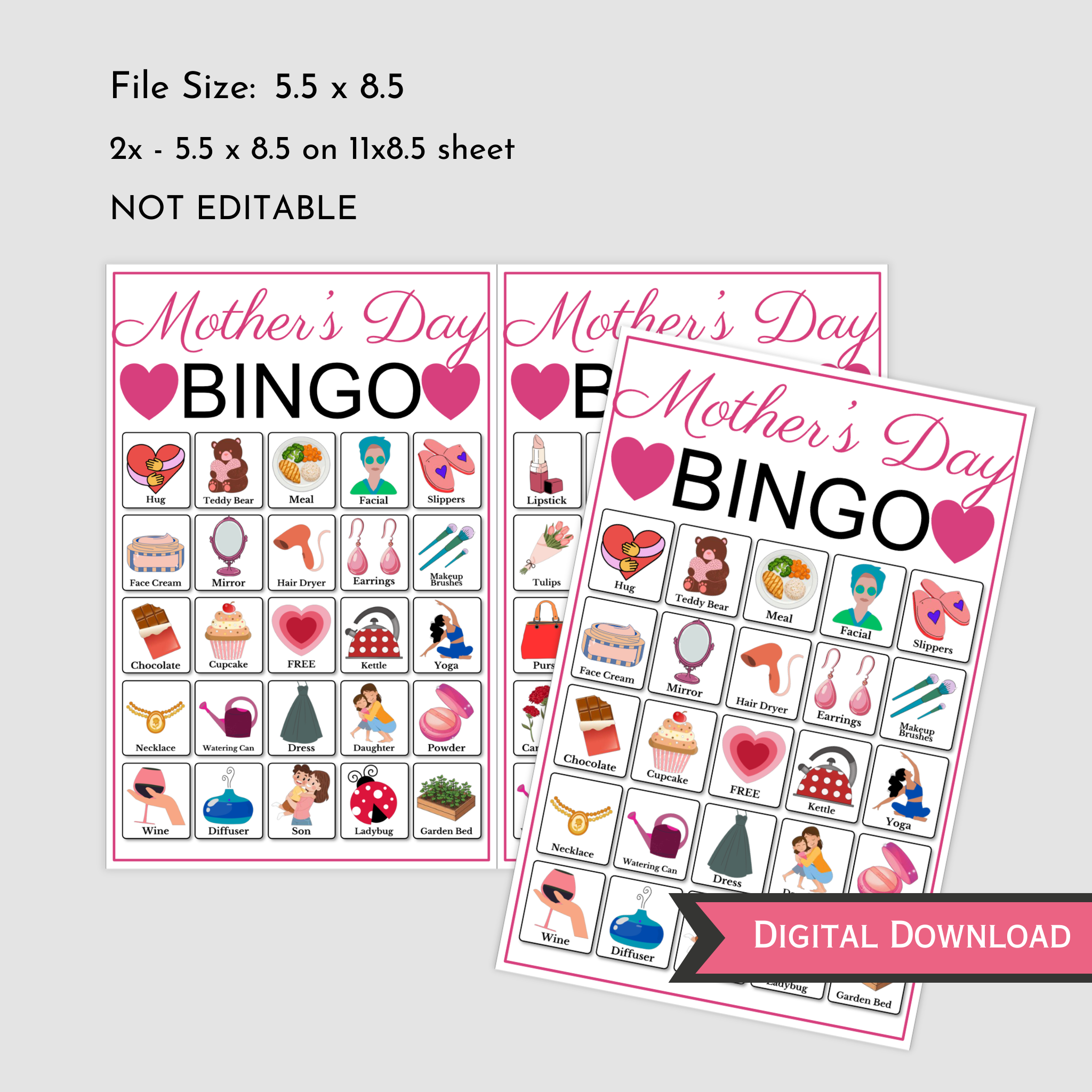 Mother's Day Bingo