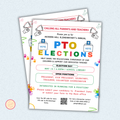 PTO Election Volunteer Flyer