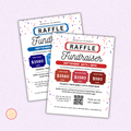 Raffle Fundraiser Flyer Template