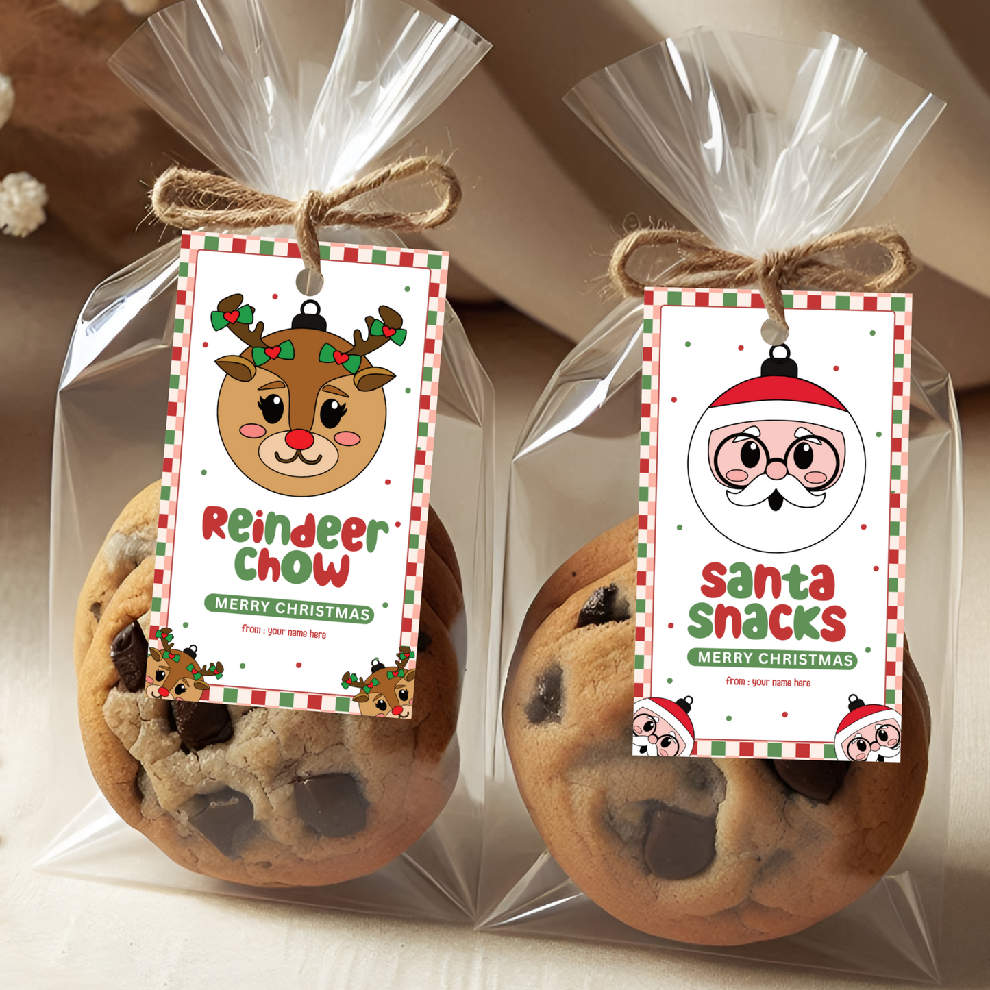 Christmas Gift Tags | Set of 8