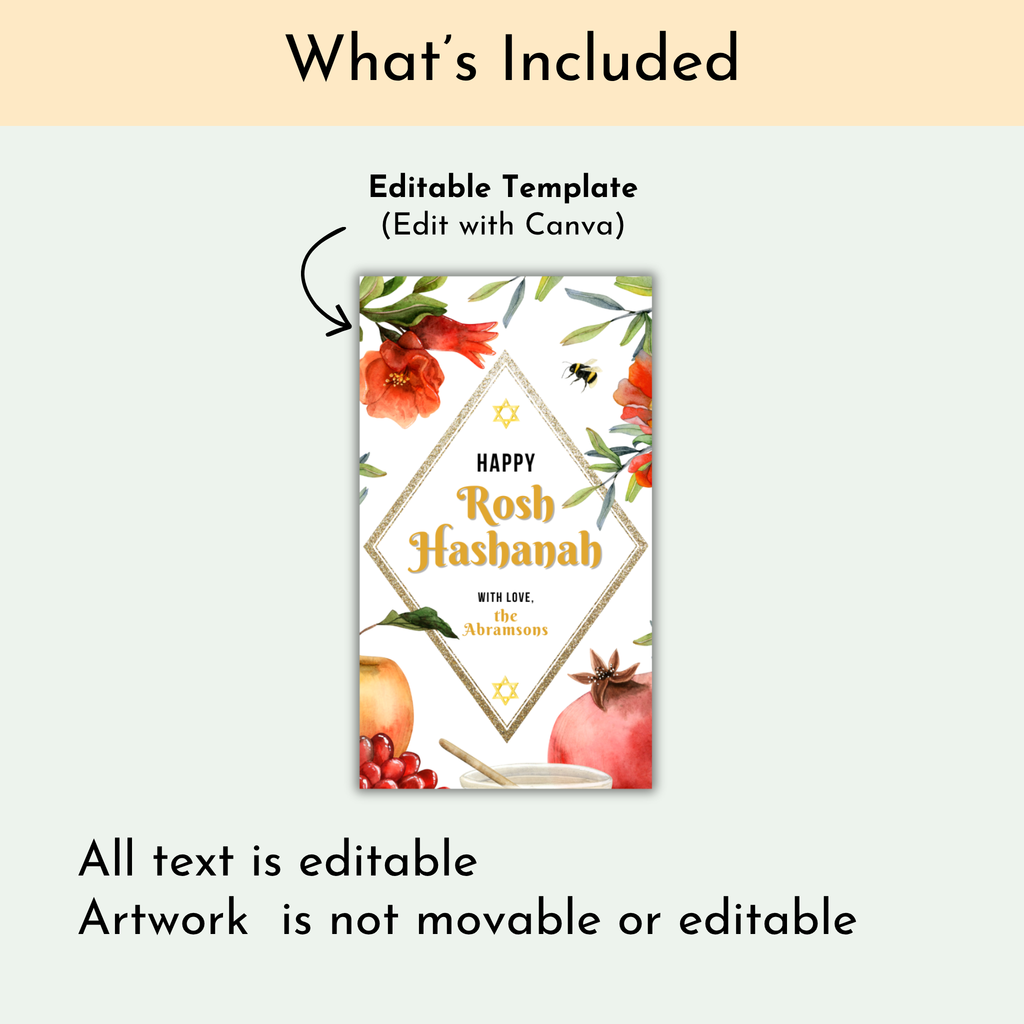 Rosh Hashanah Gift Tag