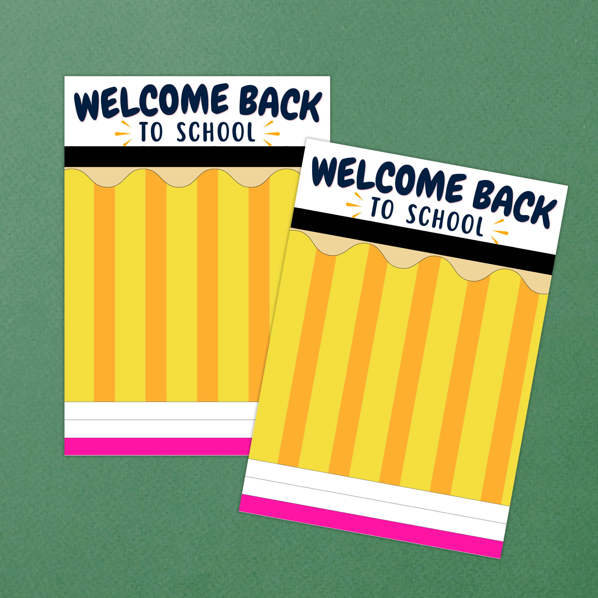 Back to School Mini Cookie Card
