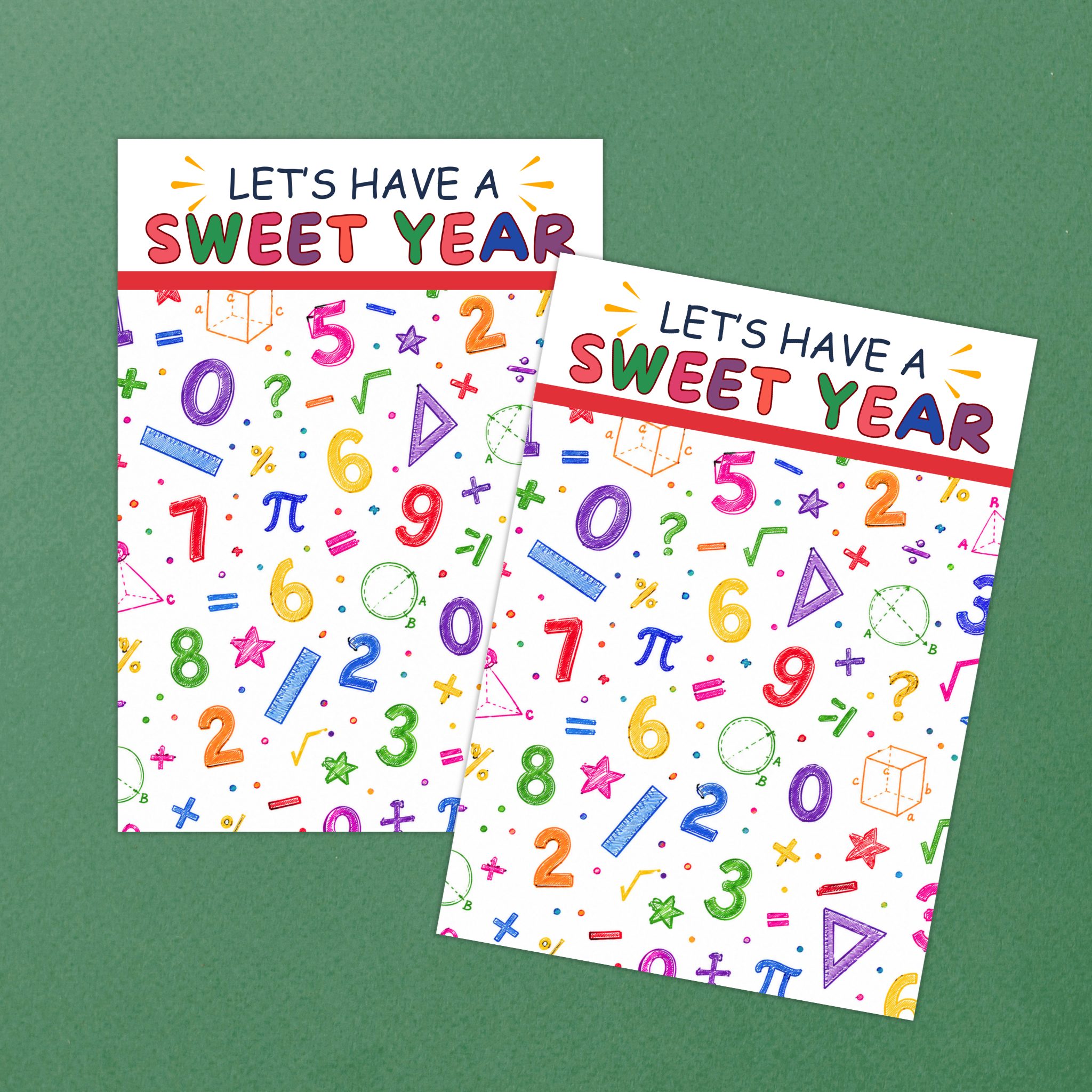 Back to School Mini Cookie Backer