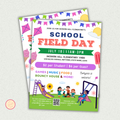 School Field Day Flyer Template