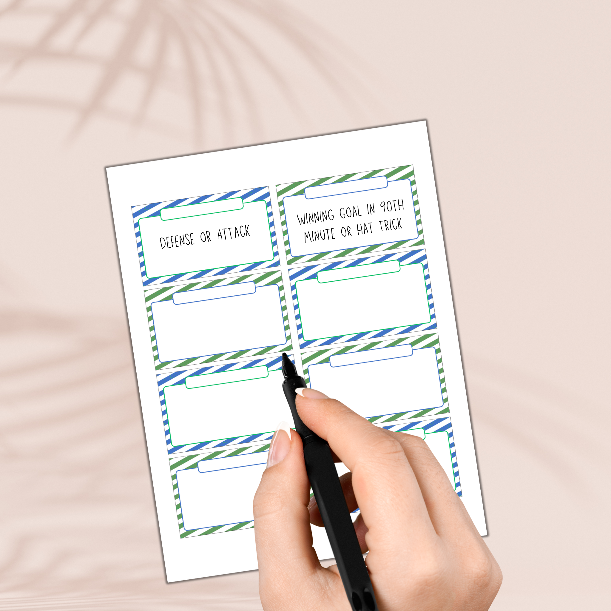 Football (Soccer) This or That Game