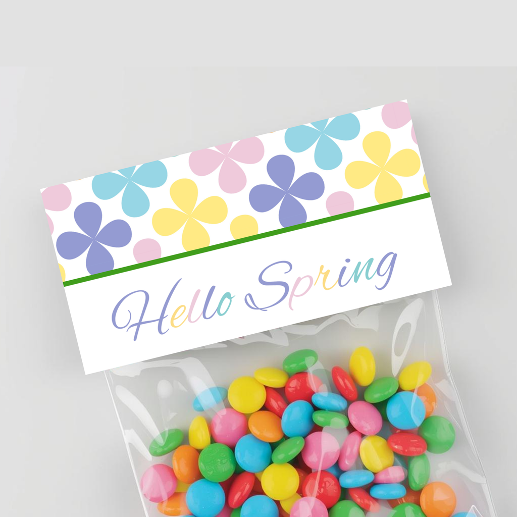 Hello Spring Treat Bag Topper