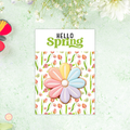 Hello Spring Cookie Card
