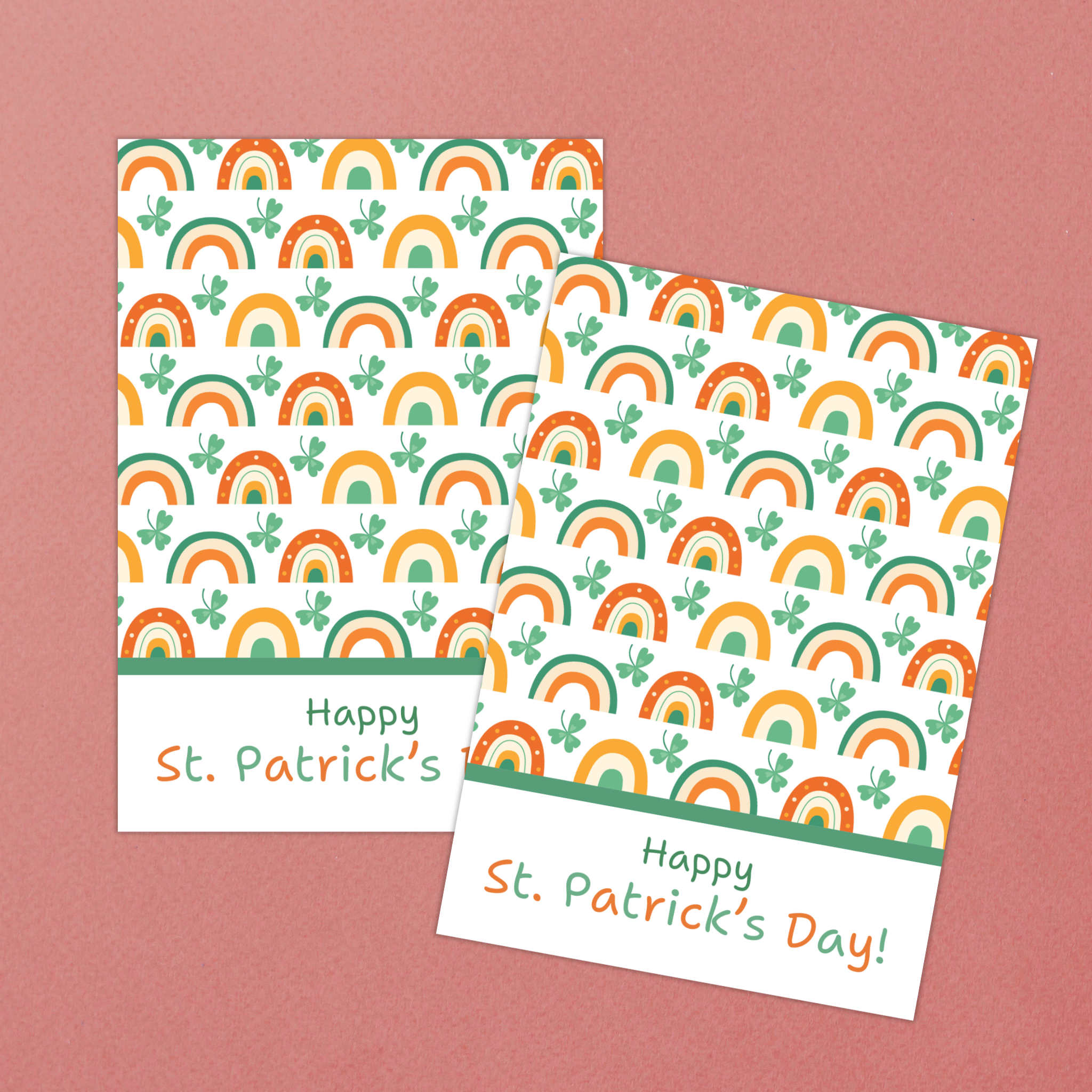 St Patrick's Day Cookie Card