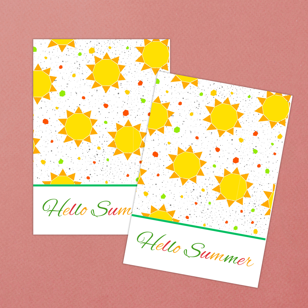 Summer Mini Cookie Card