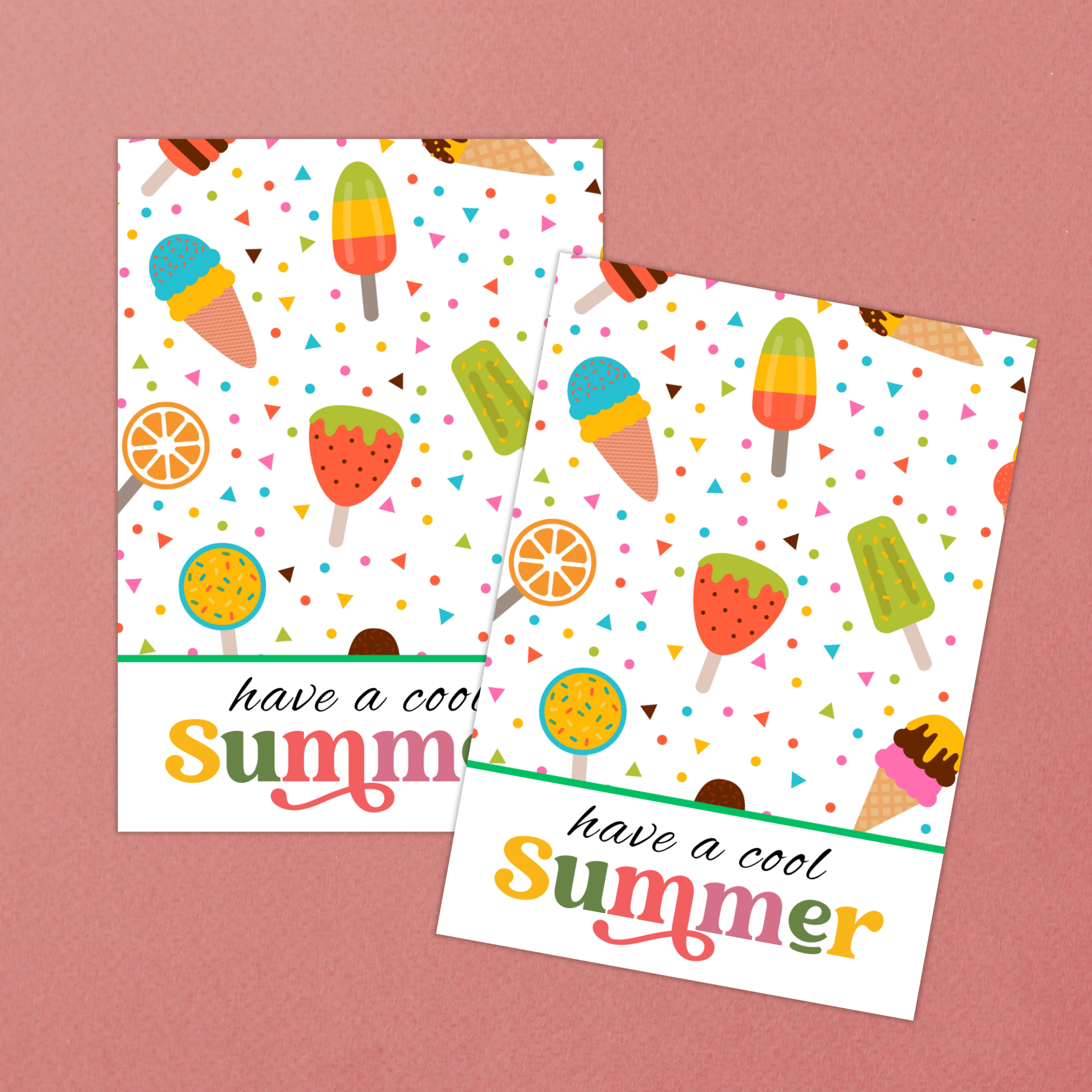 Summer Cookie Card