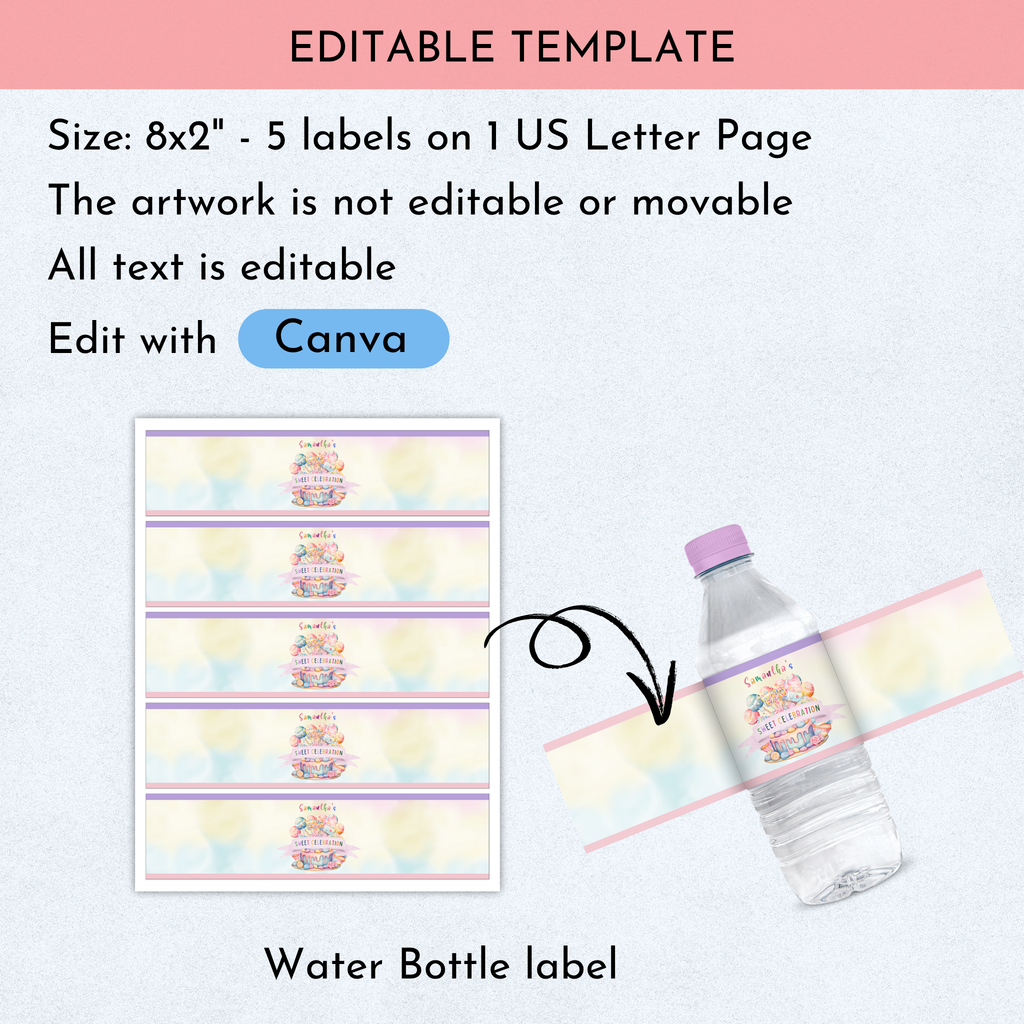 Sweets Birthday Favor Bundle