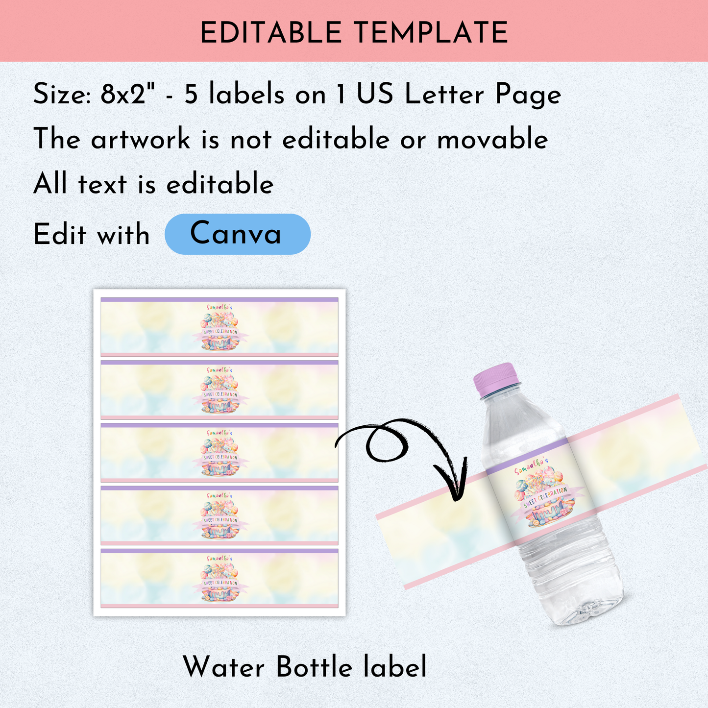 Sweets Birthday Favor Bundle